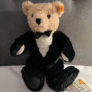 NEW Steiff James Bond 007 Teddy Bear * Limited Edition * Retired